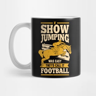 Show Jumping Horse Lover Rider Gift Mug